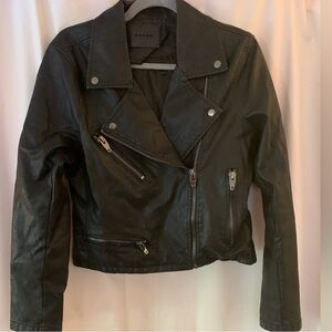 Women's Black Leather Jacket